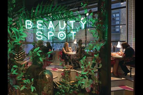 Ted’s Beauty Spot offers nail treatments as well as lash and brow maintenance